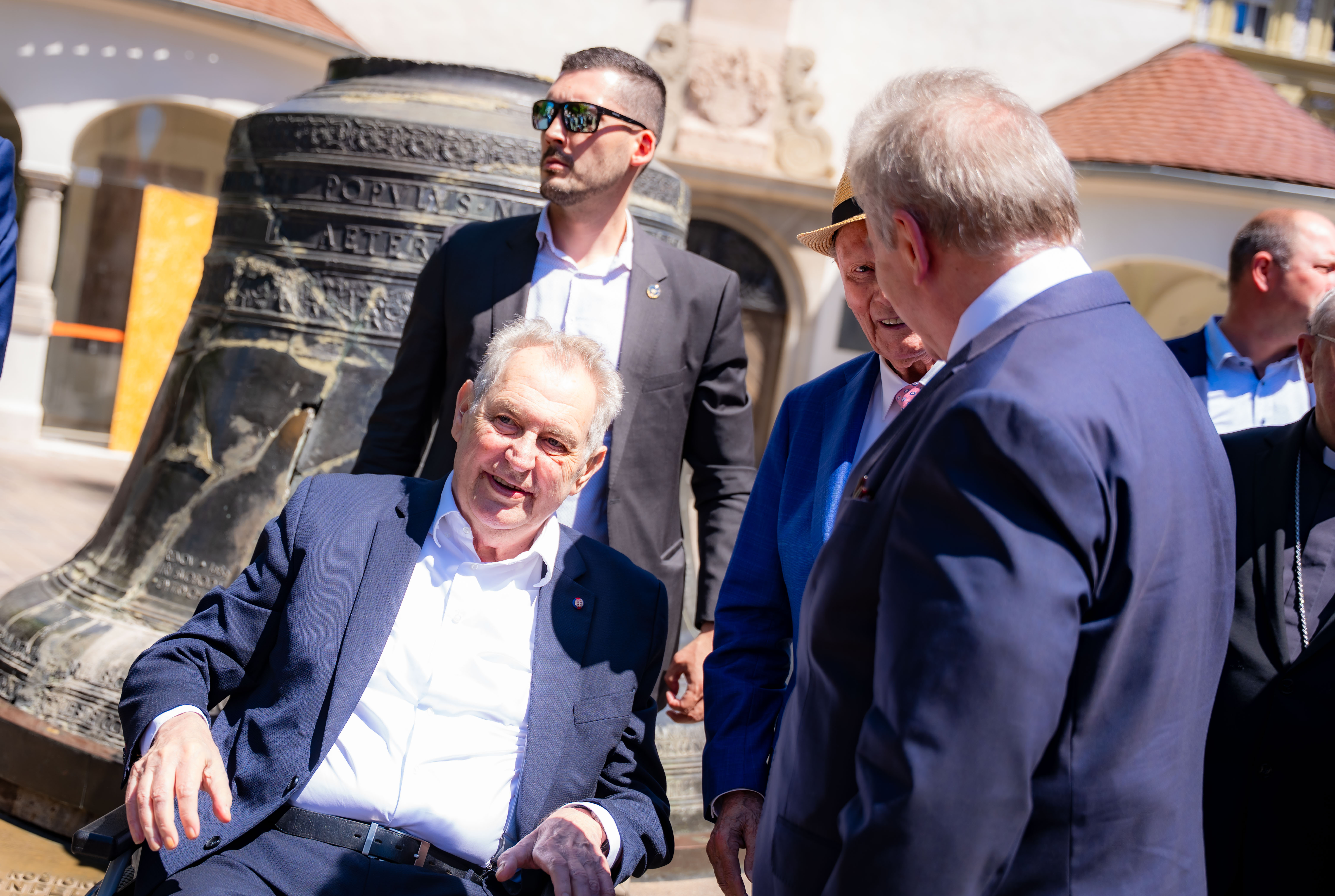 Prezident ZEMAN V Kosiciach so Schusterom -1-64